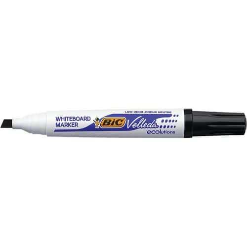 Marqueur Velleda 1751 Effaçable à sec - lot de 12 - Bic