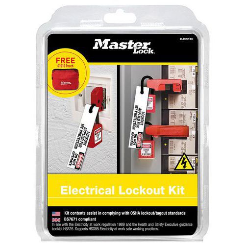 Elektrische lockoutset Eleckit-EN - Master Lock