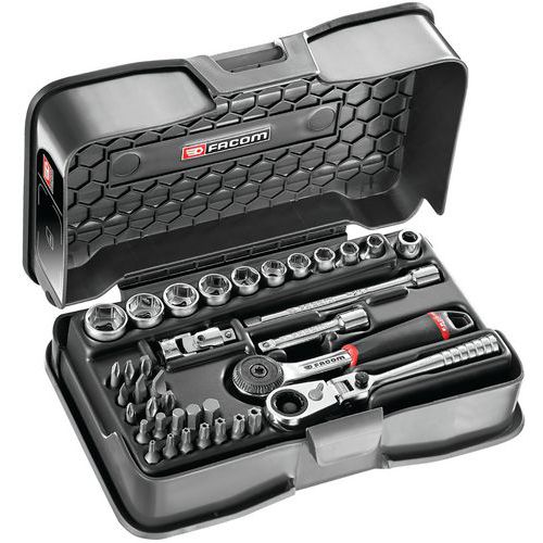 Coffret douilles 1/4' R.161-6P6HX- Facom