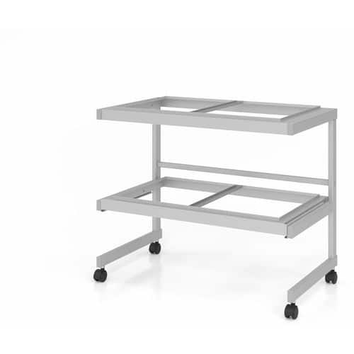 Table desserte avec 2 supports dossiers - Hammerbacher