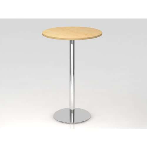 Table haute de réunion ronde - Ø80cm - Hammerbacher