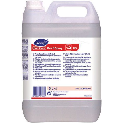 Lotion hydro-alcoolique 70.2 % - 5L