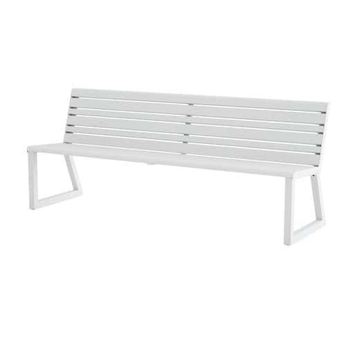 Banc H24 avec dossier