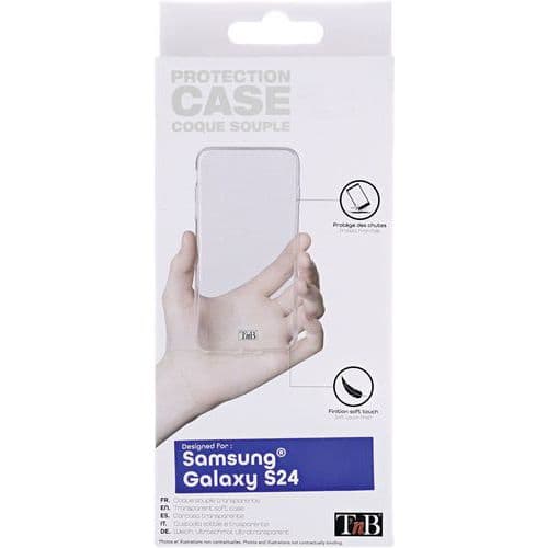 Transparant hoes voor Samsung Galaxy S24 - T'nB