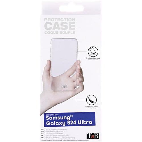 Transparant hoes voor Samsung Galaxy S24 Ultra - T'nB