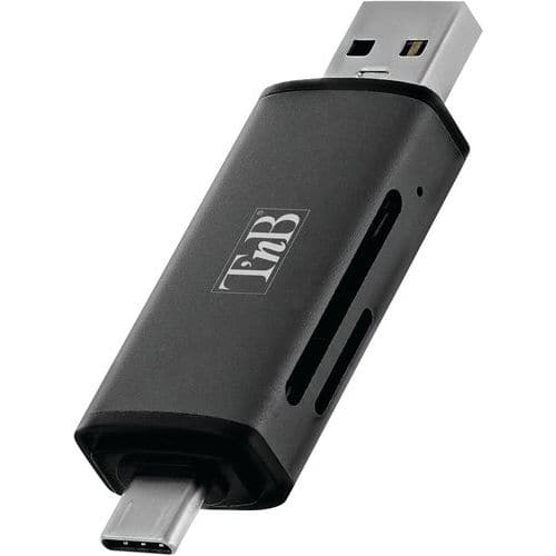 Lecteur USB 3.0 de carte SD et micro SD - TNB