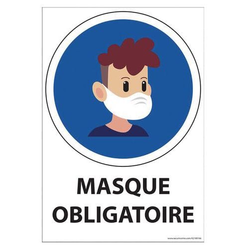 Bord MASQUE OBLIGATOIRE