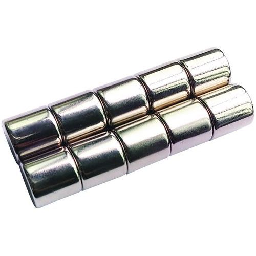 Extra sterke magneet - 10 mm set van 10 - Manutan Expert