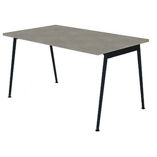 Bureau simple 140x80 cm Solal - Quadrifoglio