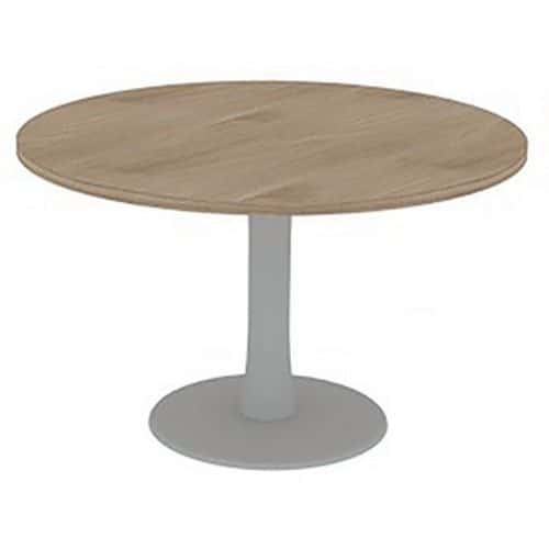 Table de réunion avec plateau ronde diamètre 120 cm - Quadrifoglio