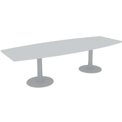 Table de réunion tonneau longueur 280 cm - Quadrifoglio