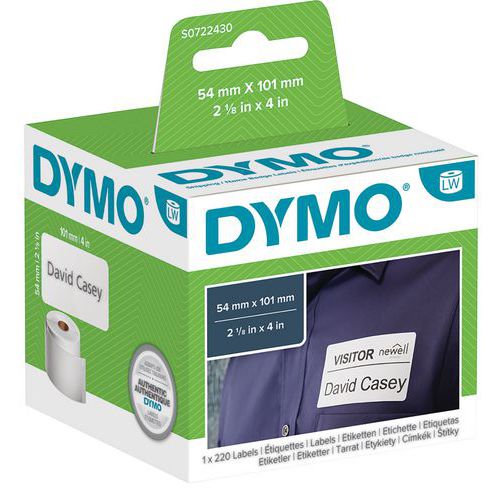 Labels voor Dymo LabelWriters