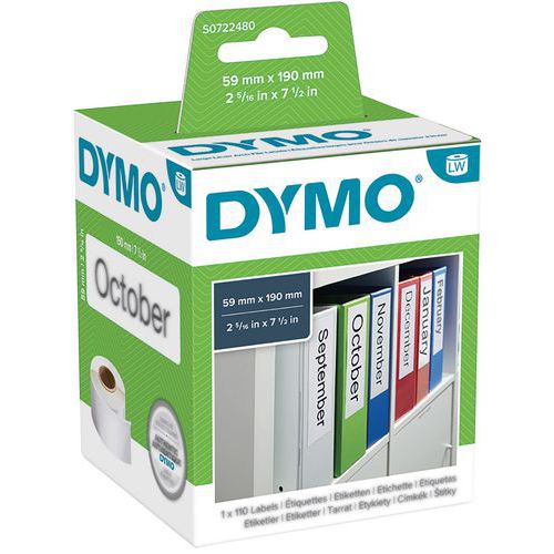 Labels voor Dymo LabelWriters