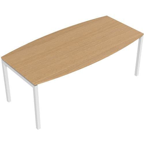 Tonvormige vergadertafel 200 cm