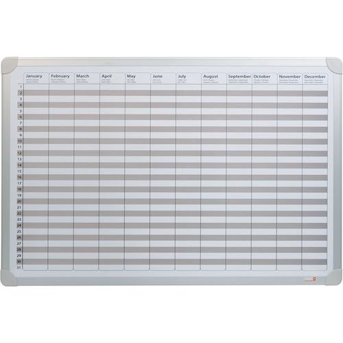 Jaarplanner 60x90 cm - 5 talen - Desq