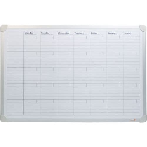 Planning mensuel 60x90 cm - 5 langues - Desq