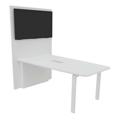 Video conference station Visio Hub, tafel met standaardhoogte