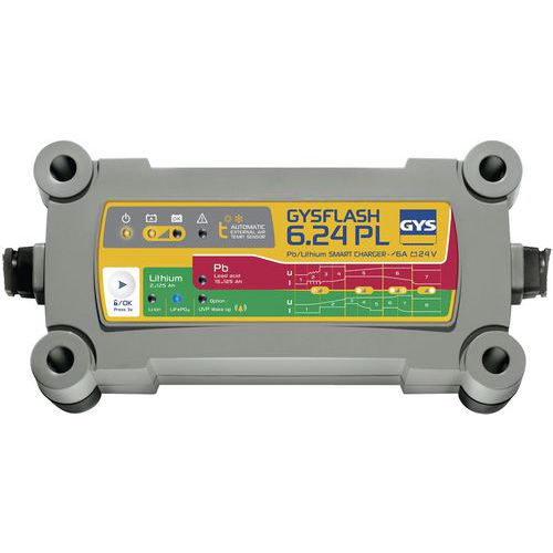 Chargeur de batterie - Gysflash 6.24 pl - Gys