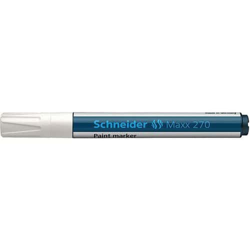 Markeerstift - Maxx 270 - 1-3 mm - wit - Schneider