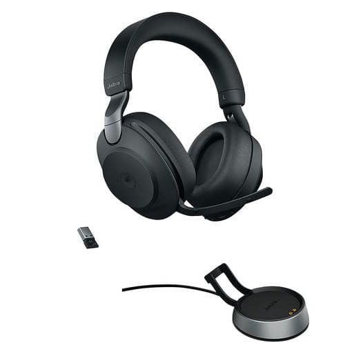 Micro-casque filaire Evolve2 85 Duo MS USB-A Link 380a - Jabra