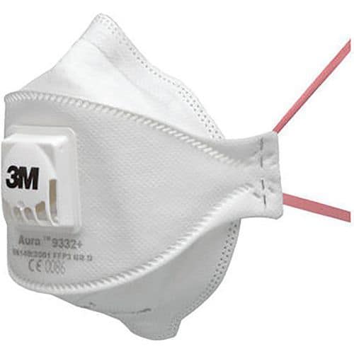 Masker 3M™ Aura™ 9332+ FFP3 NR D met Cool Flow™-ventiel - 3M