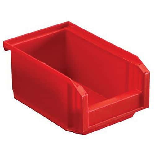 Opbergbak rood 1 liter 103 x 160 x 75 mm - FIMM