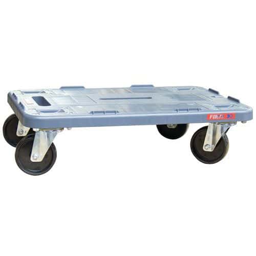 Rolplateau versterkt polypropyleen met randen 600x400 mm 350 kg - FIMM