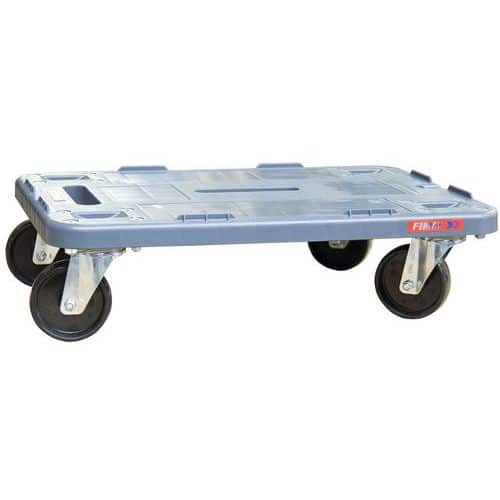 Rolplateau versterkt polypropyleen met randen 600x400 mm 500 kg - FIMM