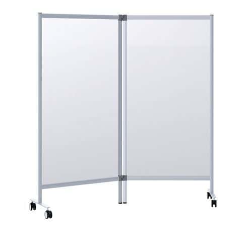 Cloison de protection mobile - Hauteur 180 cm - Paperflow