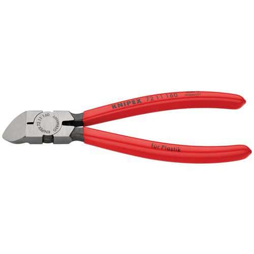 Zijsnijtang voor kunststof 160 mm - Knipex