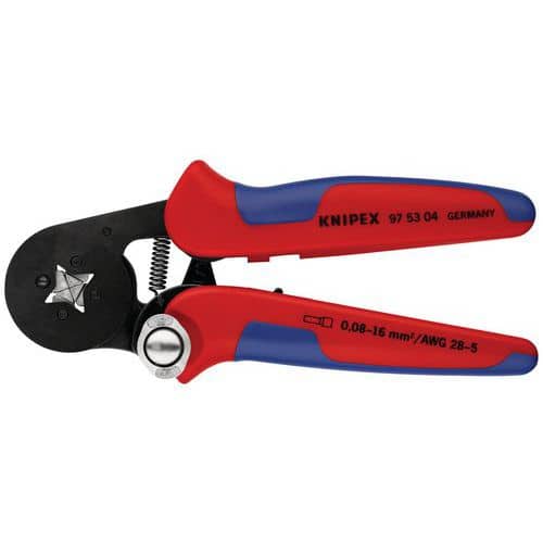 Pince auto ajustable pour embouts de câble - Knipex