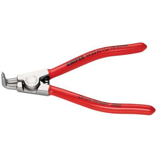 Pince à circlips adaptée aux anneaux extérieurs  - Knipex