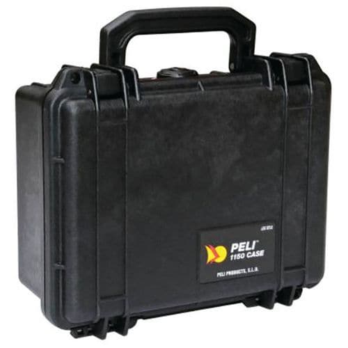 Valise de protection étanche noire Peli Case 1150