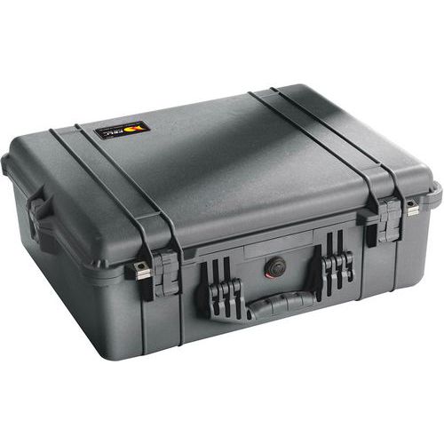 Waterdichte beschermkoffer zwart Peli Case 1600