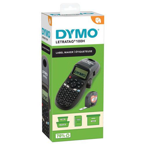 Imprimante d'étiquettes Dymo® LetraTag™ 100H clavier ABC Noir - Dymo