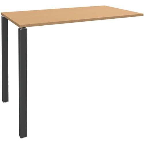 Hoge tafel Gaya 2 poten B 140xH105xD60 cm