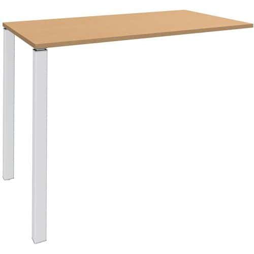 Table haute Gaya 2 pieds L120xH105xP60cm