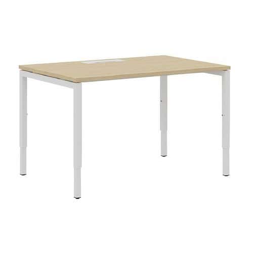 Bureau droit 180 cm pieds U ajustables Misao - Manutan Expert