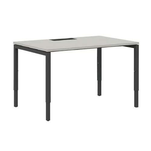 Bureau droit 140 cm pieds U ajustables Misao - Manutan Expert