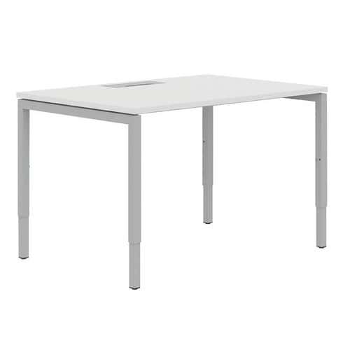 Bureau droit 160 cm pieds U ajustables Misao - Manutan Expert