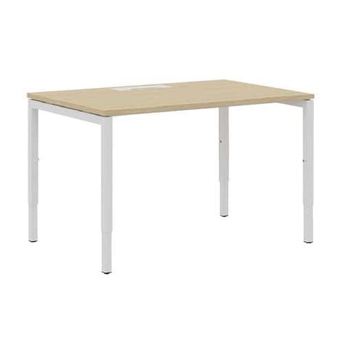 Bureau droit 160 cm pieds U Misao - Manutan Expert