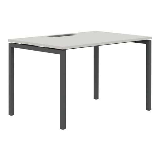 Bureau droit 180 cm pieds U Misao - Manutan Expert