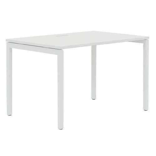 Bureau droit 120 cm pieds U Misao - Manutan Expert