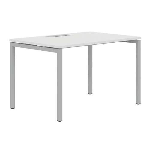 Bureau droit 120 cm pieds U Misao - Manutan Expert