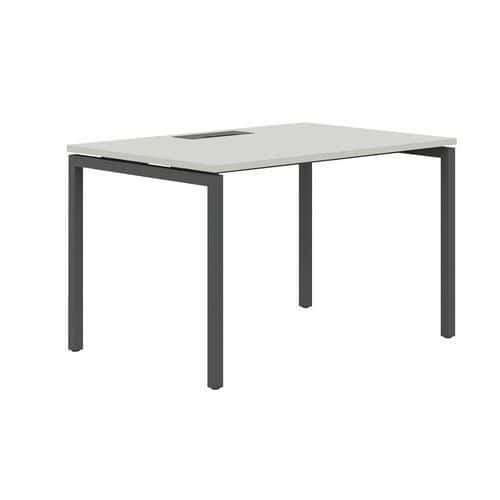 Bureau droit 160 cm pieds U Misao - Manutan Expert