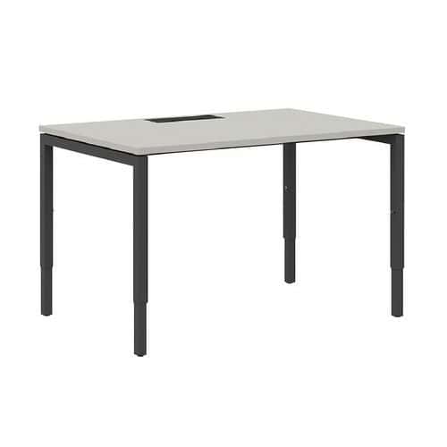 Bureau droit 120 cm pieds U ajustables Misao - Manutan Expert