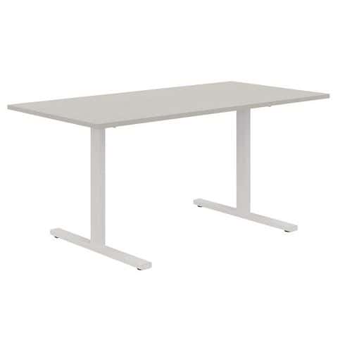 Bureau droit 180 cm pieds T Misao - Manutan Expert