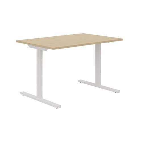 Bureau droit 120 cm pieds T Misao - Manutan Expert