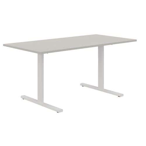 Bureau droit 160 cm pieds T Misao - Manutan Expert