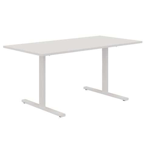 Bureau droit 160 cm pieds T Misao - Manutan Expert